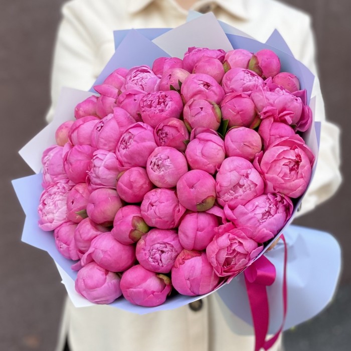 51 розовый пион Флеминг